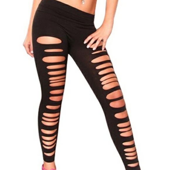 Ripped tights - Picture 2 of 3